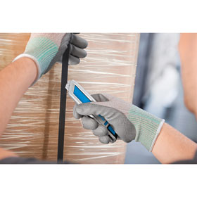 MARTOR Sicherheitsmesser SECUNORM 500 PROFI ergonomisch geformter Griff, mit Soft-Grip Schieber