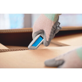 MARTOR Sicherheitsmesser SECUNORM 500 PROFI ergonomisch geformter Griff, mit Soft-Grip Schieber