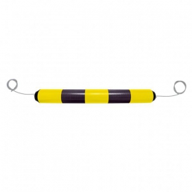 Parkhaus - Leitzylinder, Leitboje gelb / schwarz reflektierender Leitzylinder zum aufhngen
