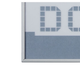 NEW AGE Infotafel A3 Querformat, hochfeste, silber matte Aluminiumprofile,
