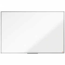 Nobo Essence Whiteboard Emaille 150 x 100 cm magnetisch mit Alurahmen, Montageset und Stiftablage