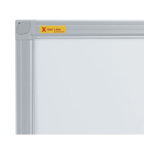 Franken Whiteboard X-Tra Line Stahl 90 x 60 cm magnetisch mit Alurahmen, inkl. Montagematerial und Stiftablage