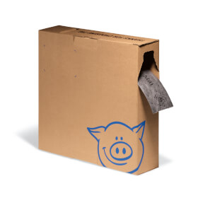 PIG Saugmattenrolle zur Aufnahme von Öl, Kühlmittel, Lösungsmittel und Wasser