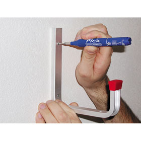 Pica INK Tieflochmarker Spezialmarker für schwer zugängliche Stellen mit Edelstahl Teleskopspitze