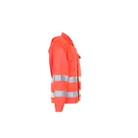 Warnschutzkleidung Warnschutzjacken PLANAM Warnschutz-Bundjacke, orange,