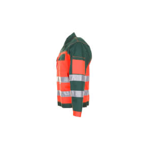 Warnschutzkleidung Warnschutzjacken PLANAM Warnschutz-Bundjacke, orange-grn