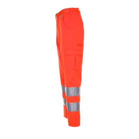 Warnschutzkleidung Warnschutzhosen PLANAM Warnschutz-Bundhose, orange,