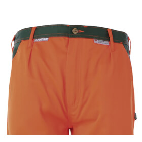 Warnschutzkleidung Warnschutzhosen PLANAM Warnschutz-Bundhose, orange-grün