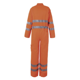 Warnschutzkleidung Warnschutzoveralls PLANAM Warnschutz-Overall Ralleykombi, orange