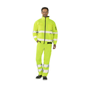 Warnschutzkleidung Warnschutzjacken PLANAM Warnschutz-Pilotenjacke, gelb,