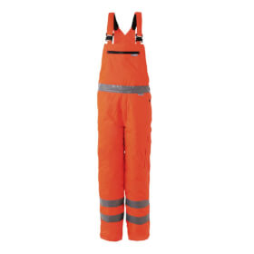 Warnschutzkleidung Warnschutzhosen PLANAM Warnschutz - Latzhose, orange, 