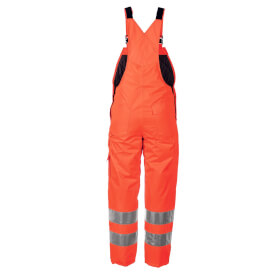 Warnschutzkleidung Warnschutzhosen PLANAM Warnschutz-Latzhose, orange,