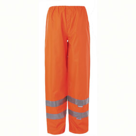 Warnschutzkleidung Warnschutzhosen PLANAM Warnschutz-Regenhose, orange
