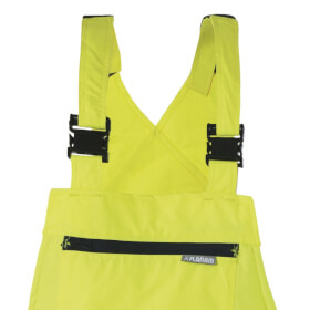 Warnschutzkleidung Warnschutzhosen PLANAM Warnschutz-Latzhose Winter, gelb-marine,