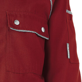 Arbeitsjacken Bundjacken PLANAM Bundjacke Canvas 320, rot,