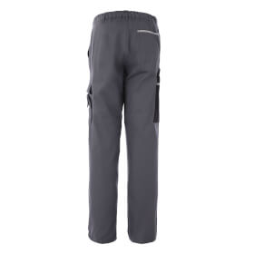 Arbeitshosen Bundhosen PLANAM Bundhose Canvas 320, grau-schwarz,