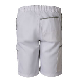 Arbeitshosen Arbeitsshorts PLANAM Arbeitsshorts Canvas 320, weiß, kurze Arbeitshose