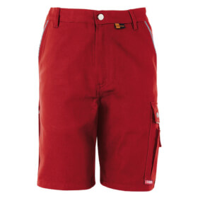 Arbeitshosen Arbeitsshorts PLANAM Arbeitsshorts Canvas 320, rot, kurze Arbeitshose