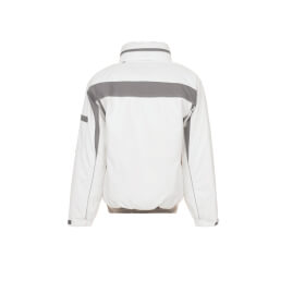Arbeitsjacken Winterjacken PLANAM Winterjacke Plaline, weiß-zink,