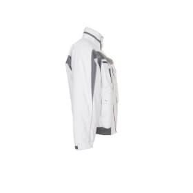 Arbeitsjacken Winterjacken PLANAM Winterjacke Plaline, weiß-zink,
