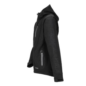 Berufsbekleidung Funktionsbekleidung PLANAM Softshell-Jacke Cube, schwarz, winddicht,