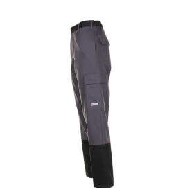 Planam Weld Shield Arbeitshose 5520 grau schwarz antistatische Kleidung mit Schweißerschutz