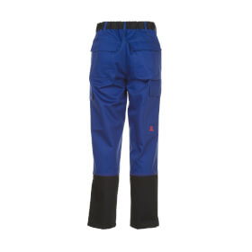 Planam Weld Shield Arbeitshose 5521 blau schwarz antistatische Kleidung mit Schweißerschutz