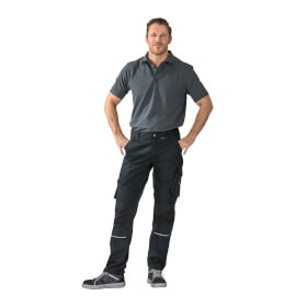 Planam Bundhose Norit schwarz aus hochwertigem Stretchgewebe fr optimale Bewegungsfreiheit