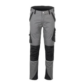 Planam Bundhose Norit grau - schwarz aus hochwertigem Stretchgewebe für optimale Bewegungsfreiheit