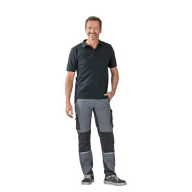 Planam Bundhose Norit grau-schwarz aus hochwertigem Stretchgewebe fr optimale Bewegungsfreiheit