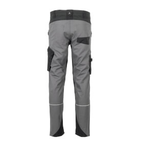Planam Bundhose Norit grau-schwarz aus hochwertigem Stretchgewebe für optimale Bewegungsfreiheit