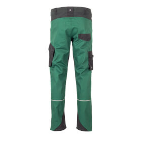 Planam Bundhose Norit grün-schwarz aus hochwertigem Stretchgewebe für optimale Bewegungsfreiheit
