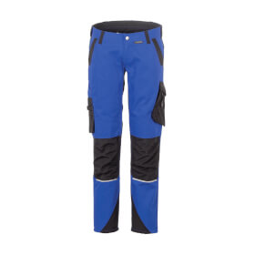 Planam Bundhose Norit blau - schwarz Arbeitshose aus elastischem Gewebe speziell für Damen
