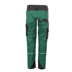 Planam Bundhose Norit grün-schwarz Arbeitshose aus elastischem Gewebe speziell für Damen