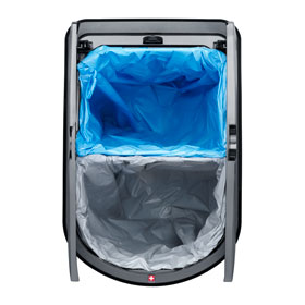 rothopro Paso Duo Tretabfallbehälter robuste Kunststoffkonstruktion mit