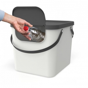 rothopro Recycling Mülleimer ALBULA clevere Mülltrennung für Küche Bad und  Büro kaufen