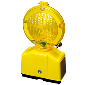 Baustellen - Warnleuchte LED - Signalleuchte fr Schrankenzune, Sicherheitsleitbaken, 