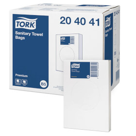 Tork 204041 Hygienebeutel Premium in praktischer Spenderbox für Spendersystem B5