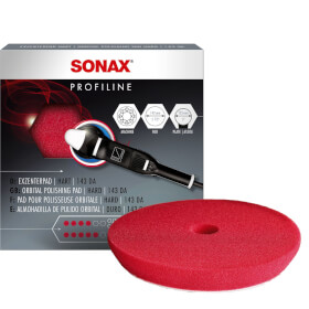 sonax PolierPad rot 143 Dual Action CutPad