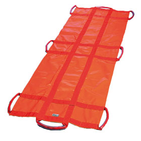 Shngen Rettungstuch DIN 13040 orange Tragegriffe mit Kunststoffschlauch, reifest und schmutzabweisend