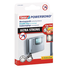 tesa Powerbond Montagepads Ultra Strong doppelseitige Klebepads