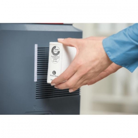 tesa Clean Air Feinstaubfilter L für Laserdrucker, Fax- und Kopiergeräte aus Natur-Vliesstoff