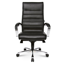 Bürostühle TOPSTAR OFFICE 1005 Chefsessel, hohe Rückenlehne: echtes Leder,