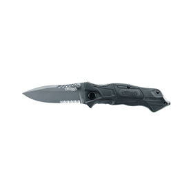 WALTHER PRO Black Tac Messer Spearpoint - Klinge, Liner - Lock