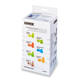 uvex Gehörschutzstöpsel xact-fit Nachfüllbox Ersatzstöpsel für xact-fit Kordel und Bügel