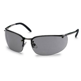uvex Schutzbrille winner gun Sonnenschutz randlose Metallbrille mit Federscharnier und weichen Nasenpads