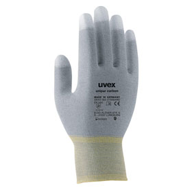 uvex Arbeitshandschuhe 60556 unipur carbon ESD antistatische Handschuhe mit Mikronoppen auf der Handinnenflche