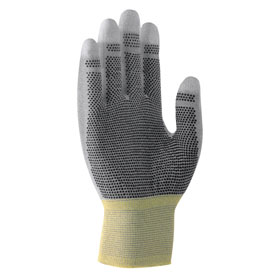 uvex Arbeitshandschuhe 60556 unipur carbon ESD antistatische Handschuhe mit Mikronoppen auf der Handinnenfläche