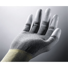 uvex Arbeitshandschuhe 60556 unipur carbon ESD antistatische Handschuhe mit Mikronoppen auf der Handinnenfläche