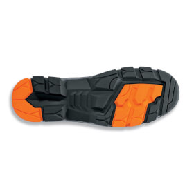 uvex 2 Sicherheitsschnürstiefel 65092 S3 SRC orange schwarz leichter Stiefel mit verstärkten Leisten